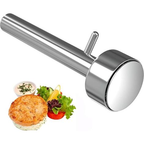 Porzionatore professionale per falafel - Cucchiaio in acciaio inox per preparare falafel e polpette - Paletta spessa 4 cm per porzioni perfette