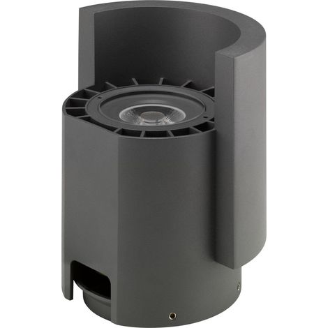 Luminaire extérieur LED LCD Graphit aluminium anthracite L 12,5 cm 15 W 3000 K IP65 1480 lm réf. 5005 (1/4)
