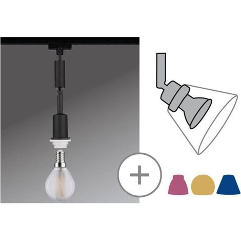Suspension Urail DecoSystems - E14 - Noir mat