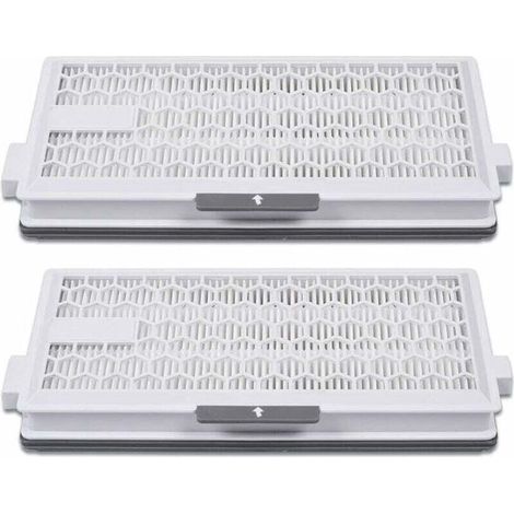 Lot de 2 filtres HEPA Airclean Plus 50 pour Miele Complete C3 Powerline, S8340 - Air Clean SF-HA 50 pour Complete C2 C3 Compact C1 C2 - Lot de 2 accessoires de rechange pour aspirateur (1/5)