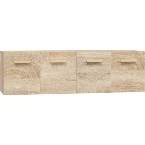 Maison Exclusive - Mobili Parete 2 pz Rovere Sonoma 60x36,5x35cm Legno Multistrato