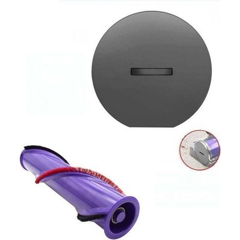 Bürste für Dyson V8 Staubsauger. austauschbarer Direktantrieb-Bürstenkopf. Walzenbürste für Parkett- und Hartböden (Seitenabdeckung. Walzenbürste) (1/4)