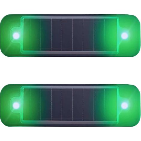 Alarme Solaire pour Voiture – Lot de 2 Feux d'avertissement LED (1/5)
