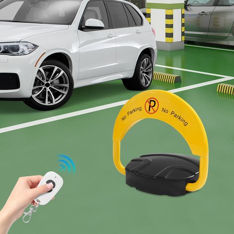 Parkplatzschloss Parkplatzwächter Parkplatzschloss 180-Grad-Drehung Automatische Alarmfunktion Mit Fernbedienung