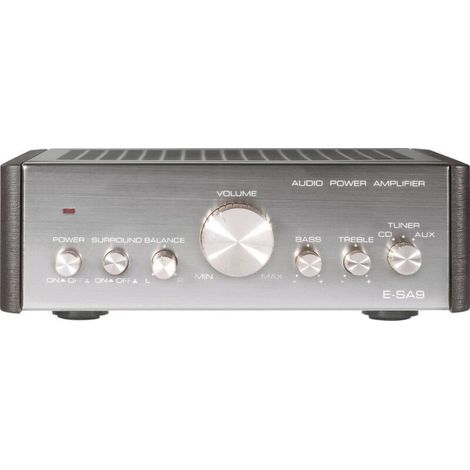 Amplificateur stéréo 2 x 12 W Trywise E-SA9 RF-1050402 argent (métallisé), marron foncé 1 pc(s) (1/3)