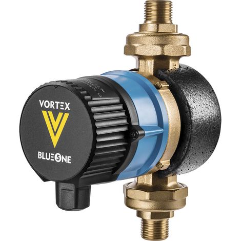 Circulateur bouclage sanitaire VORTEX (sans horloge ni thermostat) avec vanne et clapet - Mâle 1/2" (15/21) - Thermador