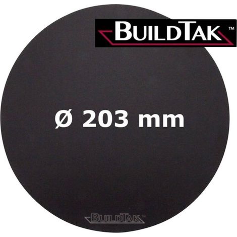 BuildTak Film für 3D-Druckbett Durchmesser 203 mm