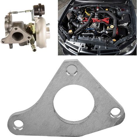 Collecteur d'Admission Turbo en Acier Inoxydable pour Subaru Impreza EJ20/EJ25 - Compatible TD04, TD05, TD06, IHI VF (1/5)