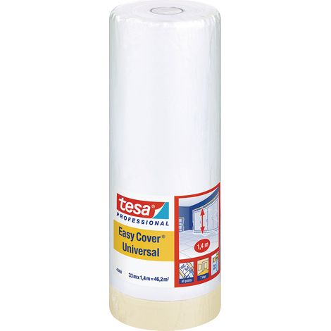 tesa 04368-00009-02 Pellicola di protezione per superfici tesa Easy Cover® Marrone chiaro (L x L) 33 m x 1.4 m 1 pz.