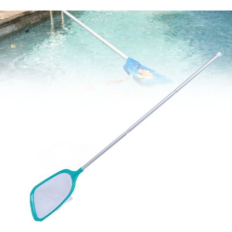 Balayette de Piscine avec 3 Sections de Perche Telescopique à Filet Fin pour Bassin [Matériel PP et Aluminium] (1/5)