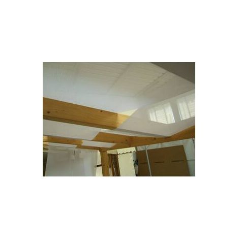 15 x TELO OMBREGGIANTE IN TEXTILENE H 45CM PANNA
