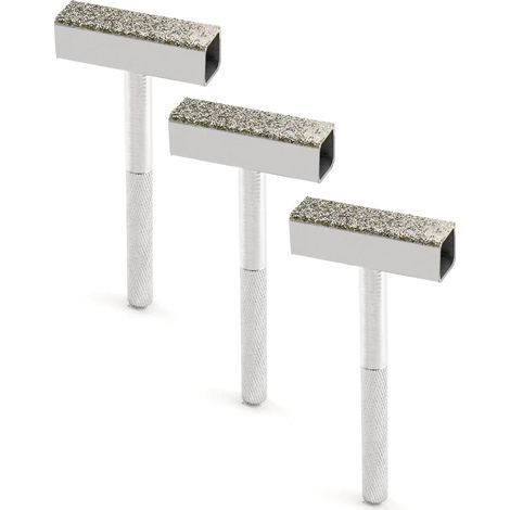 Meule De Ponçage - Disque Diamanté 46 X 10 Mm - Pour Ébavurage Et Rénovation De Disques De Ponçage - Lot De 3