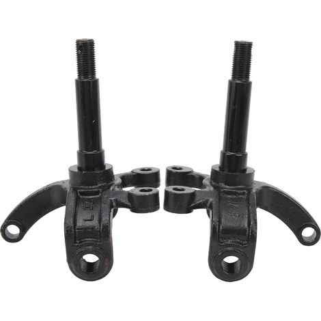 Paire de fusées d'essieu gauche droite direction pour quad 200cc VTT, pivot de roue noir