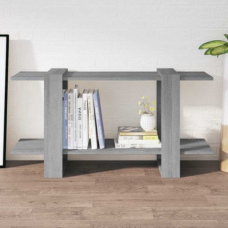 vidaXL Estantería madera contrachapada gris Sonoma 100x30x51 cm (1/5)