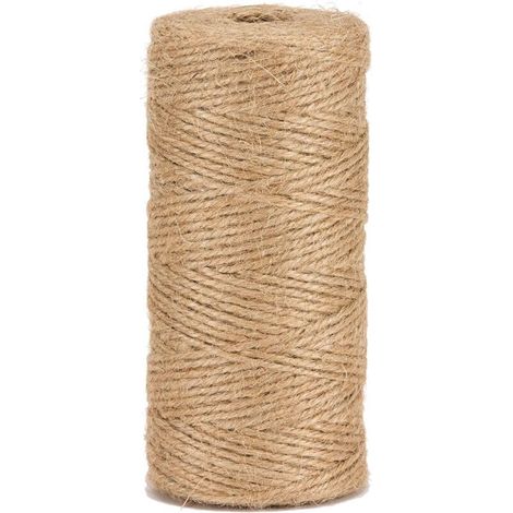 La cordeline Ficelle Jute Naturel Ø1.5mm ±200m pour Le Jardinage, Bricolage, activités manuelles (1/4)