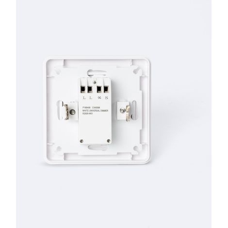 Regulador Interruptor Maestro LED TRIAC Universal Blanco (1/4)