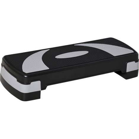 Step aerobico regolabile HOMVRA 10 15 20 cm 80 x 31 cm nero (1/5)