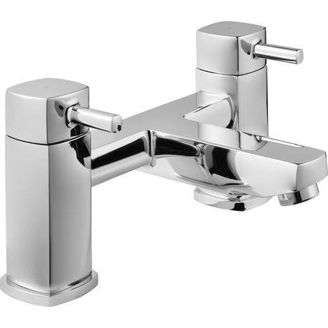 Deva Wexford Pillar Mounted Bath Filler Tap - Chrome (1/2)