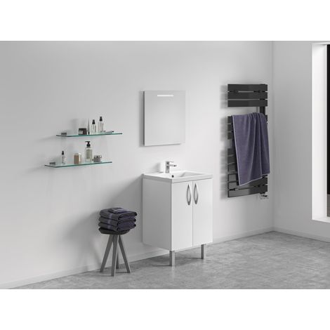 CAREA - Concept plan vasque + meuble portes TOUCAN 60 cm