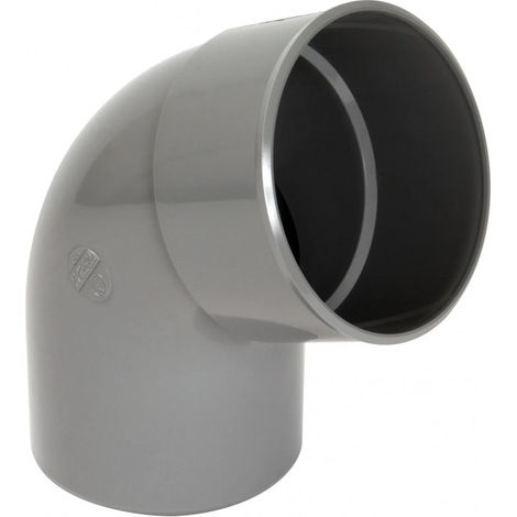 Coude pvc 67 degré30 MF 125