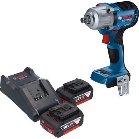 Visseuse à chocs sans fil Bosch GDS 18V-450 PC Professional 18 V, 450 Nm, 1/2", sans balais + 2 batteries 5,0 Ah + chargeur (1/5)
