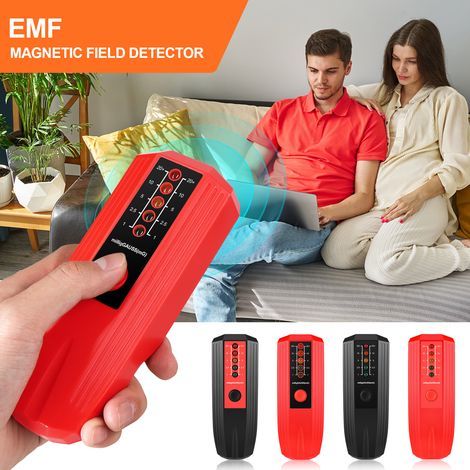 Detector portátil de campos electromagnéticos (CEM) - Analizador de campos eléctricos/radiación - Para el hogar, laboratorio y hospital. (1/5)