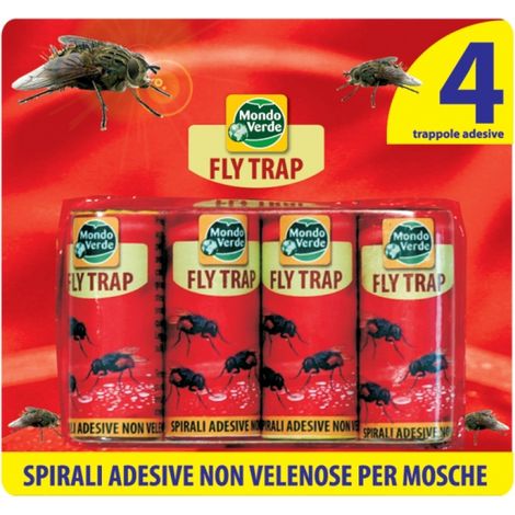 Spirali adesive per mosche Fly Trap Kos 16 Mondo Verde