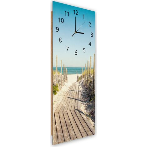 Orologio da parete, Sentiero per la spiaggia - 25x65 (1/5)