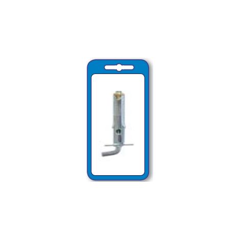 MASIDEF - 6 MINI TASSELLI ACCIAIO GANCIOCORTO - 6X30 MM