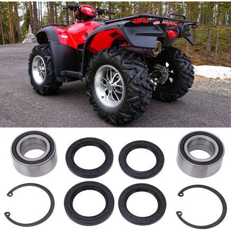Radlager kompatibel mit Honda TRX400 1995-2003 / TRX450 1998-2004 / TRX500 2001-2009 2011-2004 / TRX680 2006-2021. Ersatzteilnummer: 91051-HA7-651 (2 Stück), Staubdichtungen. (1/5)