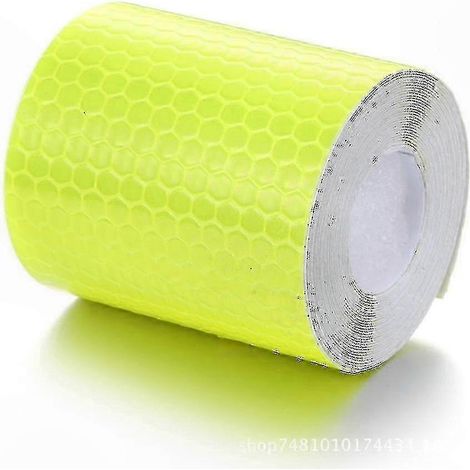 Ruban adhésif réfléchissant autocollant, 3m x 5cm, bande de sécurité imperméable pour visibilité et signalisation d’avertissement (1/5)