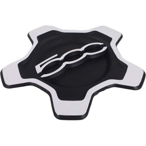 Couvercle de Capuchon Centre Roue Voiture pour 500X 2016-2022 6AN69LXHAA Cache-PoussièRe Accessoires Argent (1/3)