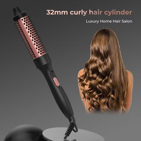 Brosse Électrique à Boucler 2 en 1 - 32mm, Curl & Lisse, Anti-Dommagement-lsw (1/3)