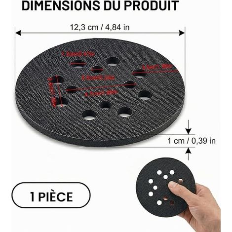 Sanding Tray for Sander 125 mm 8 Holes (1/2)