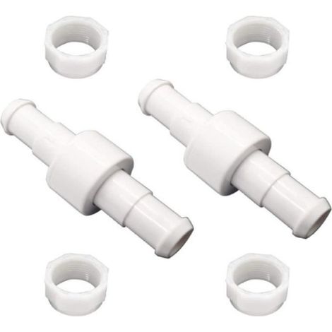 2Pcs Émerillon à roulement à billes D20, Pivot de tuyau en plastique, pour robot piscine Polaris 180 280 380 (1/5)