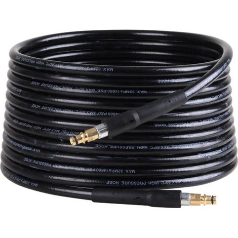 Tuyau de rechange pour nettoyeur haute pression – 15 m, raccord rapide avec système de verrouillage clic, compatible avec modèles K2 à K7 (1/5)
