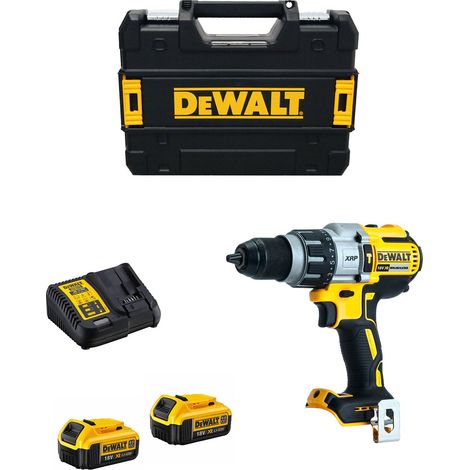 Trapano a Percussione DeWALT DCD996M2 (2 x 4,0 Ah + DCB115 + TSTAK II)