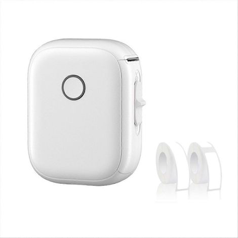 P12 Mini-Etikettendrucker, tragbarer Bluetooth-Thermoetikettendrucker für Lagerung, Büro und Zuhause, mit Barcode-Funktion (1/5)