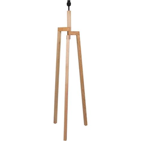 Mexlite - lampada da terra - Sabi - naturale - legno - Ø 52cm - (1/4)