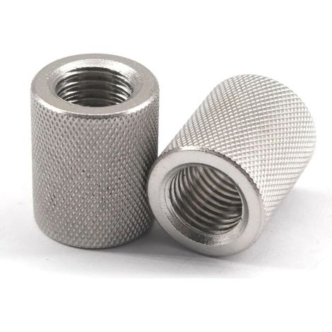 Rändelmuttern M4 × 8 mm (Innengewinde) – 30er-Packung aus korrosionsbeständigem Edelstahl 304