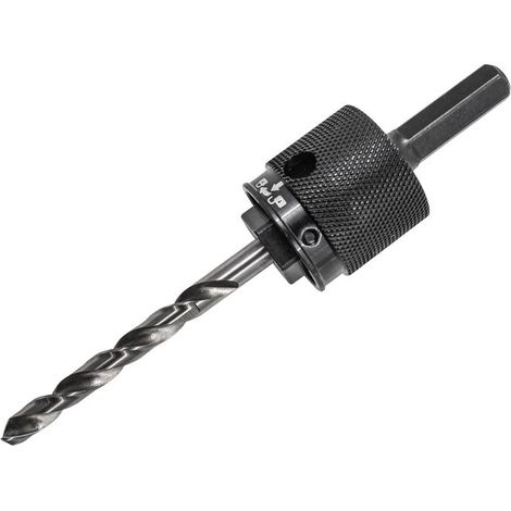 Faithfull Universal Quick Release Holesaw Arbor Set with Multiple Sizes for Easy and Secure Tool Compatibility (1/5)