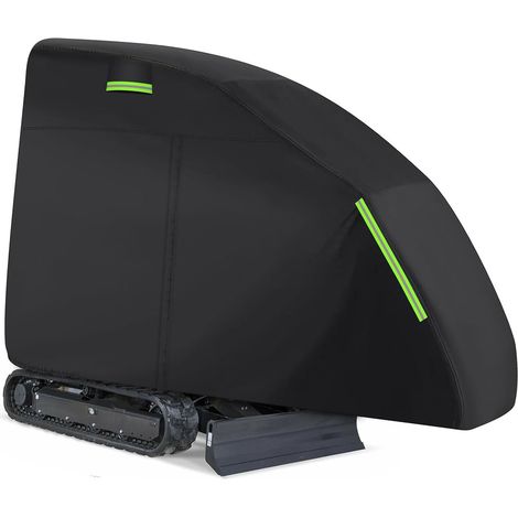 Housse mini excavatrice Bobcat E20 1760-3530lbs – Étanche Oxford 210D fermeture éclair extérieur noir, protection (1/5)