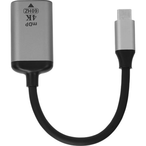Adaptateur USB-C vers Mini DisplayPort 4K 60Hz pour Ordinateur et Téléphone Portable (1/5)