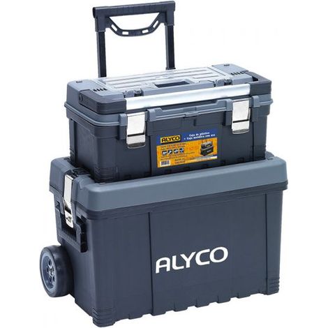 Coffre en plastique avec caisse 634x300x500 mm ALYCO 192796