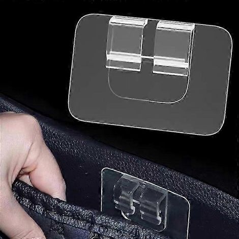 20 pièces de tapis de sol de voiture, tapis de coffre, boucles, autocollants de fixation adhésifs double face, 20 autocollants (1/4)