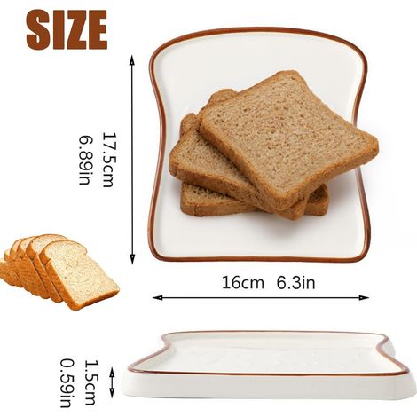 Assiettes à petit-déjeuner et à dessert JeiibrZui - 21,5 x 21,5 cm - 1 pièce - Rouge et blanc - Porcelaine de qualité supérieure pour Noël (1/5)