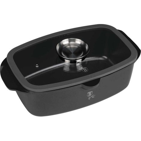 Brytfanna tytanowa Z aromatyzerem berlinger haus BH-8771 antracita (1/5)