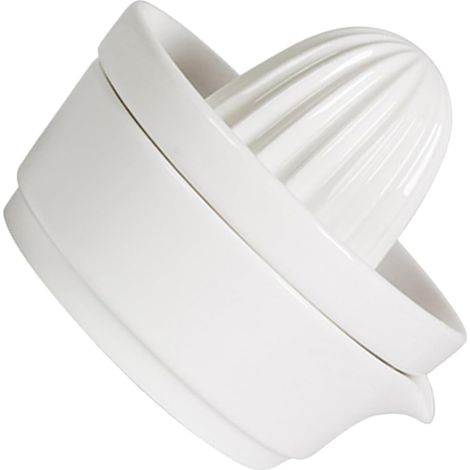 Presse-fruits Manuel en Céramique Blanc Séparation Facile Pulpe, Extraction et Design Pratique pour Camping et Pique-niques (1/5)