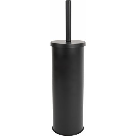 Porte brosse à poser noir mat mod. Cold wind black