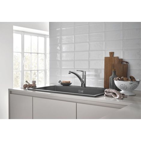 Grohe QuickFix Start Küchenarmatur 30530002 1/2", Auslauf schwenkbar, chrom (1/5)